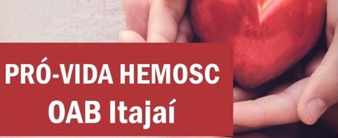 Pró-Vida HEMOSC OAB Itajaí
