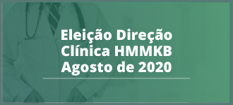 Eleição da Direção Clínica do Hospital e Maternidade Marieta Konder Bornhausen - 08/2020